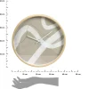 Nowoczesny zegar ścienny okrągły beżowy 38 cm * HowHomely Sale