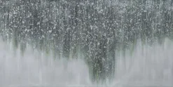 Obraz 618 70x140 cm szarozielona abstrakcja