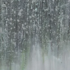 Obraz 618 70x140 cm szarozielona abstrakcja