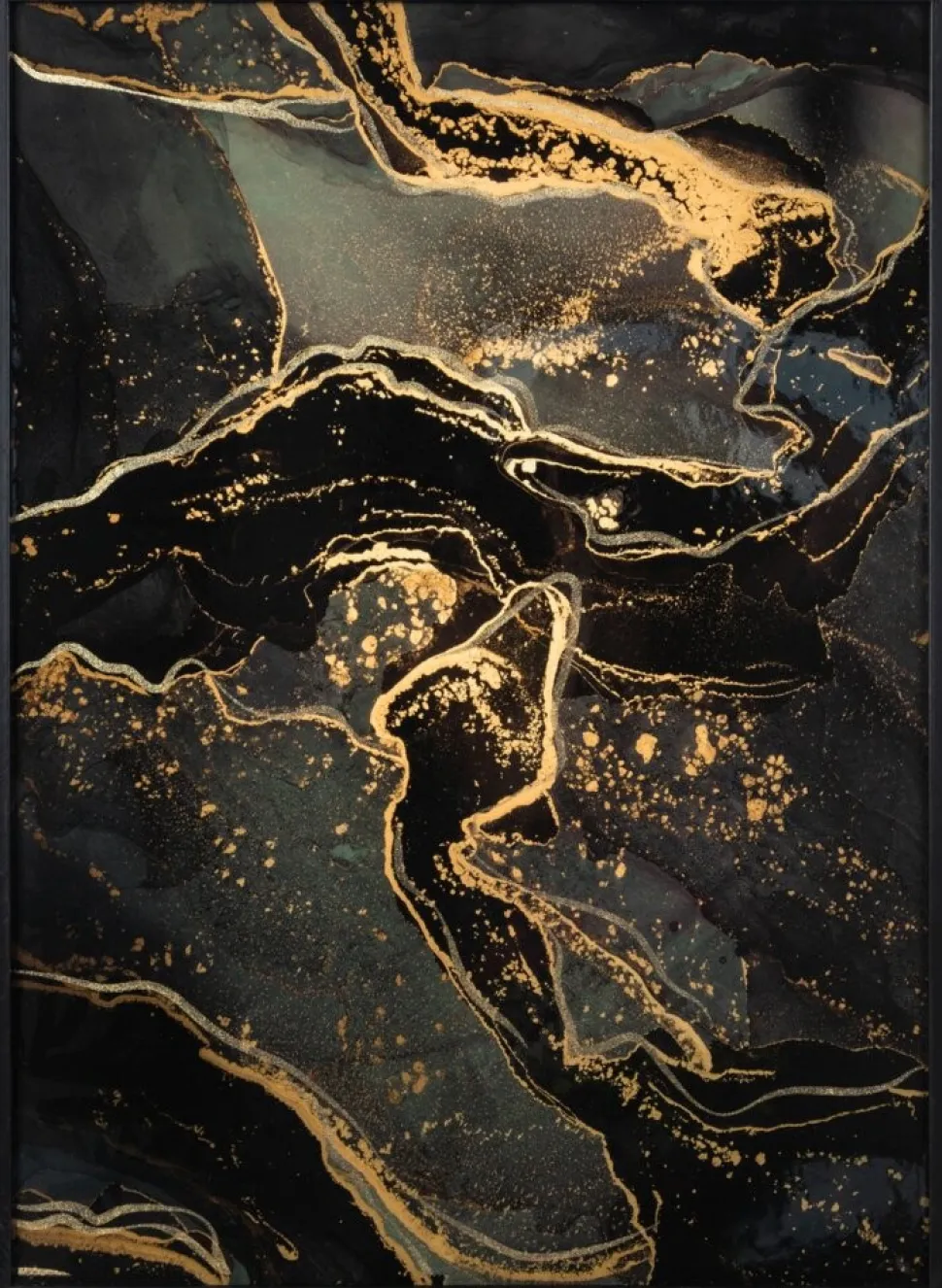Obraz 478 53x73 cm złota abstrakcja