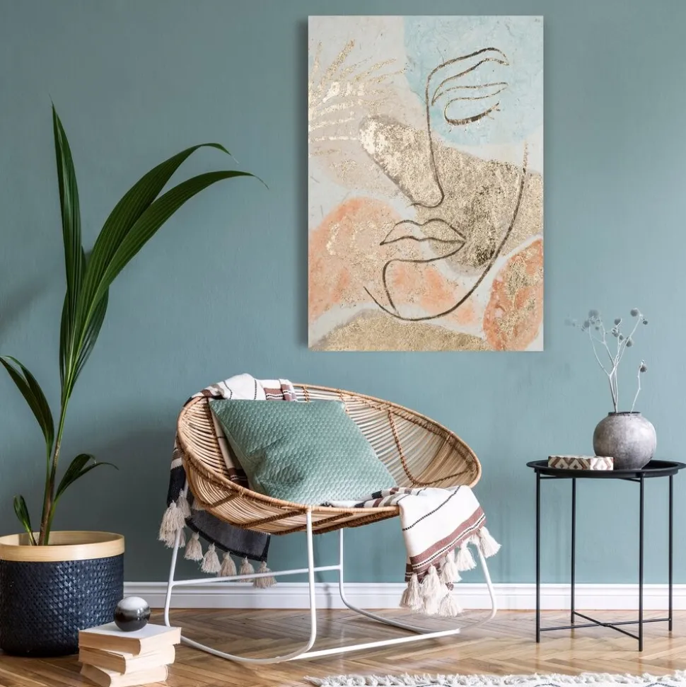 Obraz 399A 50x70 cm abstrakcyjna twarz