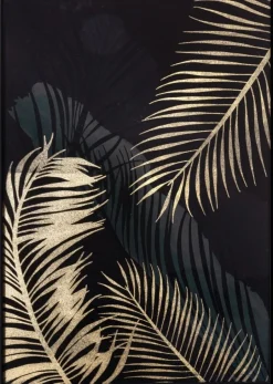 Obraz 482C 53x73 cm złote liście