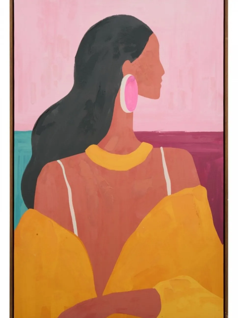 Obraz na płótnie w ramie 60x90 cm Martha