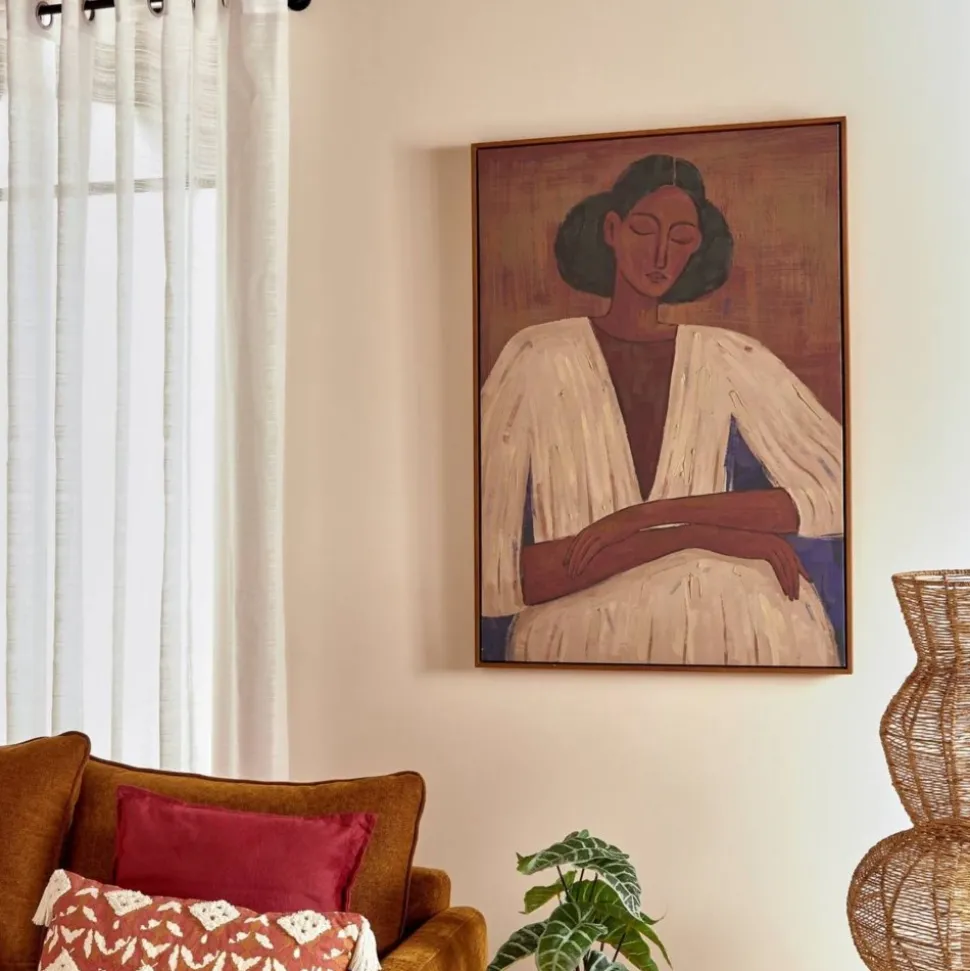 Obraz na płótnie w ramie 70x100 cm Aicha