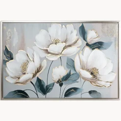 Obraz 672/A 90x60 cm białe kwiaty * EUROFIRANY B.B. Choczyńscy Sp.J. Clearance