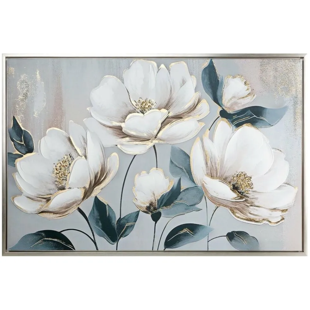Obraz 672/A 90x60 cm białe kwiaty * EUROFIRANY B.B. Choczyńscy Sp.J. Clearance