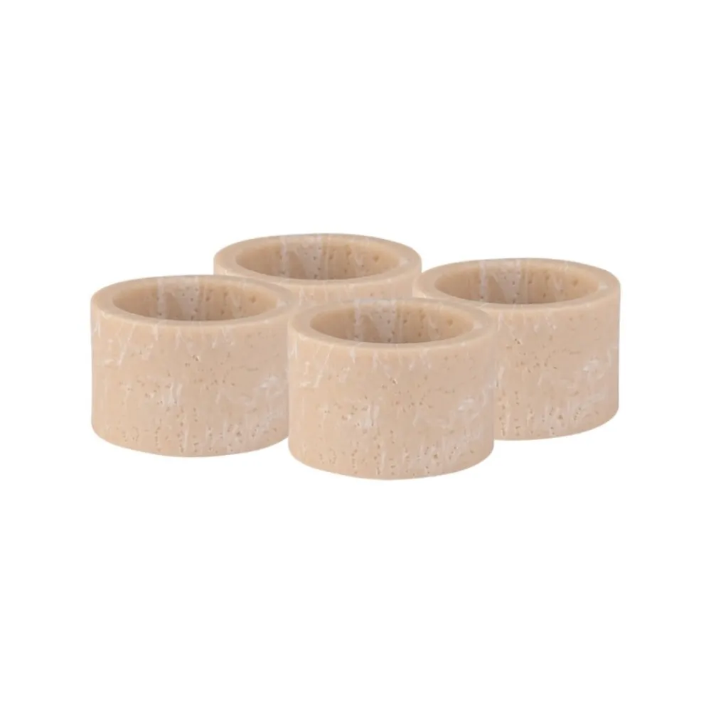 Obrączki na serwetki 4 szt. Travertine * Estia Sale