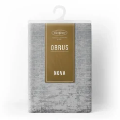 Obrus ALINA 140x180 cm srebrny