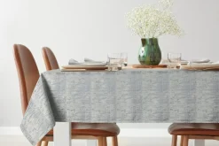 Obrus ALINA 140x180 cm srebrny
