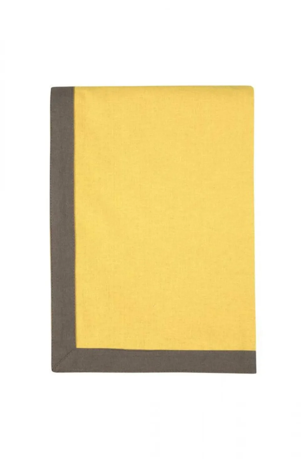 Obrus DUO 140x240 musztardowy taupe