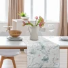 Obrus INES 10 145x260 cm naturalny kwiaty