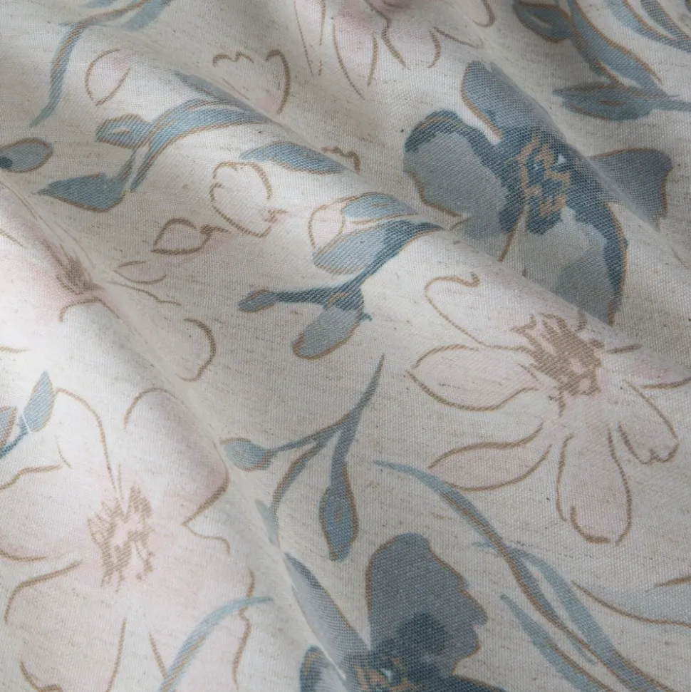 Obrus INES 10 145x260 cm naturalny kwiaty