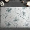 Obrus INES 10 145x300 cm naturalny kwiaty