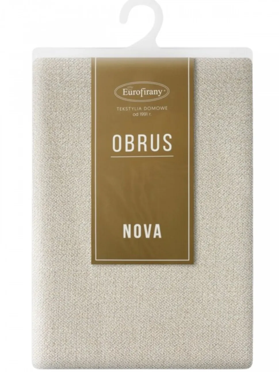 Obrus Lana 140x220 cm beżowy