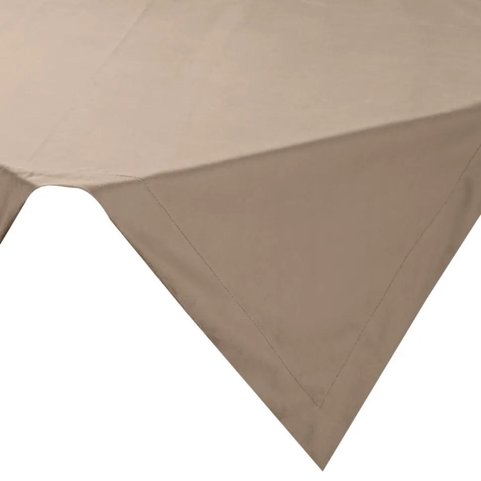 Obrus MELINDA 85x85 beżowy listwa