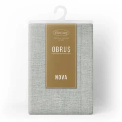 Obrus STELLA 2 145x280 cm srebrny