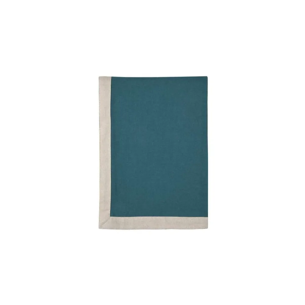 Obrus DUO 140x240 petrol jasnobeżowy * STOF Discount