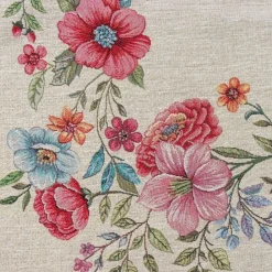 Obrus gobelinowy 1413/NAT 100x100 cm kwiaty * EUROFIRANY B.B. Choczyńscy Sp.J. Clearance