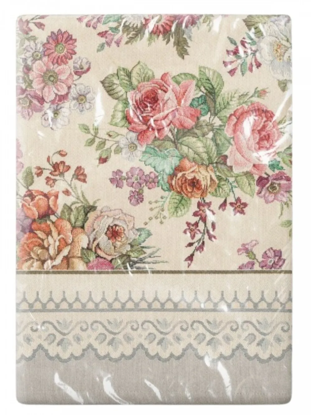 Obrus gobelinowy 1175/SRE 100x100 cm róże * EUROFIRANY B.B. Choczyńscy Sp.J. Online