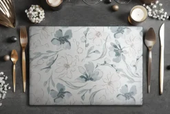 Obrus INES 10 85x85 cm naturalny kwiaty * EUROFIRANY B.B. Choczyńscy Sp.J.