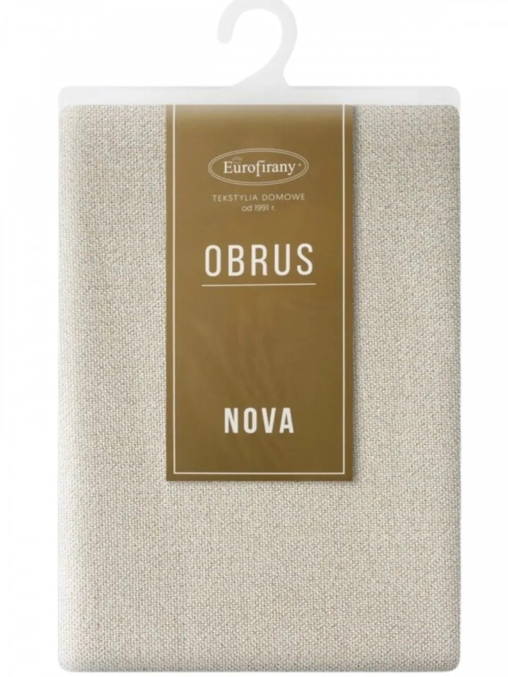 Obrus Lana 140x260 cm beżowy * EUROFIRANY B.B. Choczyńscy Sp.J. Hot