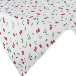 Obrus plamoodporny Cherry 140x220 cm biały * EUROFIRANY B.B. Choczyńscy Sp.J. Outlet