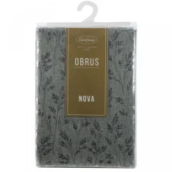 Obrus SIMONA 140x260 cm srebrny gałązki * EUROFIRANY B.B. Choczyńscy Sp.J. Best