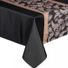 Obrus z bieżnikiem ANITA 1 140x220 cm czarny * EUROFIRANY B.B. Choczyńscy Sp.J. Discount