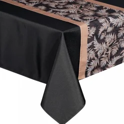 Obrus z bieżnikiem ANITA 1 140x220 cm czarny * EUROFIRANY B.B. Choczyńscy Sp.J. Discount