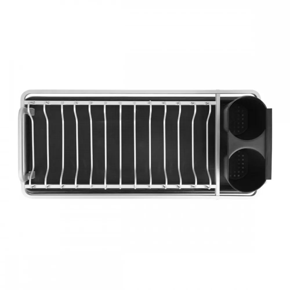Ociekacz na naczynia i sztućce srebrny * Estia New