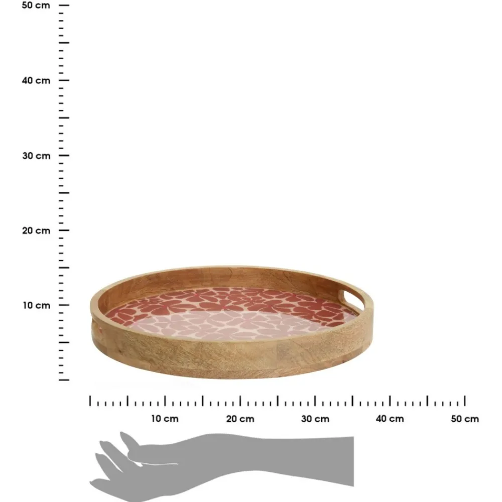 Okrągła taca 38 cm Inaya Terracotta * Secret de Gourmet Clearance