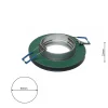 Okrągłe Oczko Sufitowe Podtynkowe Srebrne Szklane 1xGU10 9cm Bez Oprawki * Eko-light Discount