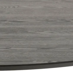 Okrągły czarny stół do jadalni Ibiza 110 cm