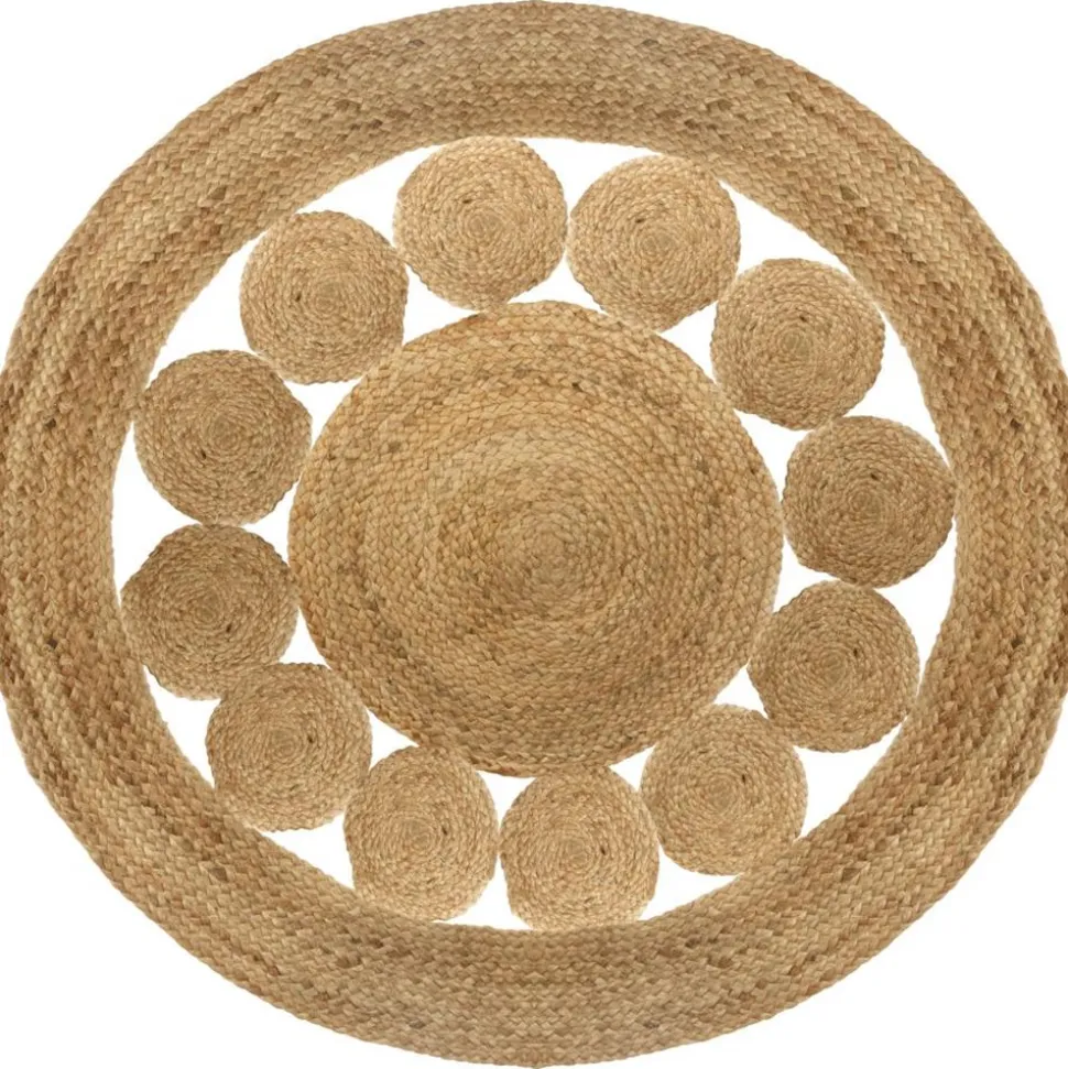 Okrągły dywan jutowy Lace 120 cm
