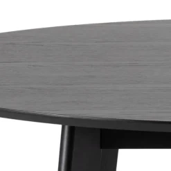 Okrągły stół do jadalni Roxby 140 cm czarny
