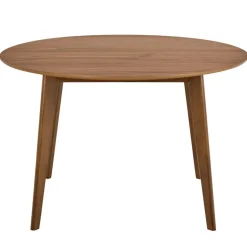 Okrągły stół do jadalni Roxby 120 cm brąz