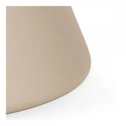 Okrągły stolik kawowy Soli 85 cm beżowy