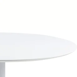 Okrągły biały stół do jadalni Ibiza 110 cm * Actona Outlet
