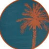 Okrągły dywan 120cm niebieski Yucatan * Atmosphera Best