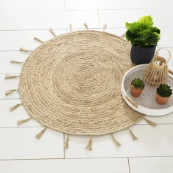 Okrągły dywan jutowy Cosy 80 cm * Atmosphera Online