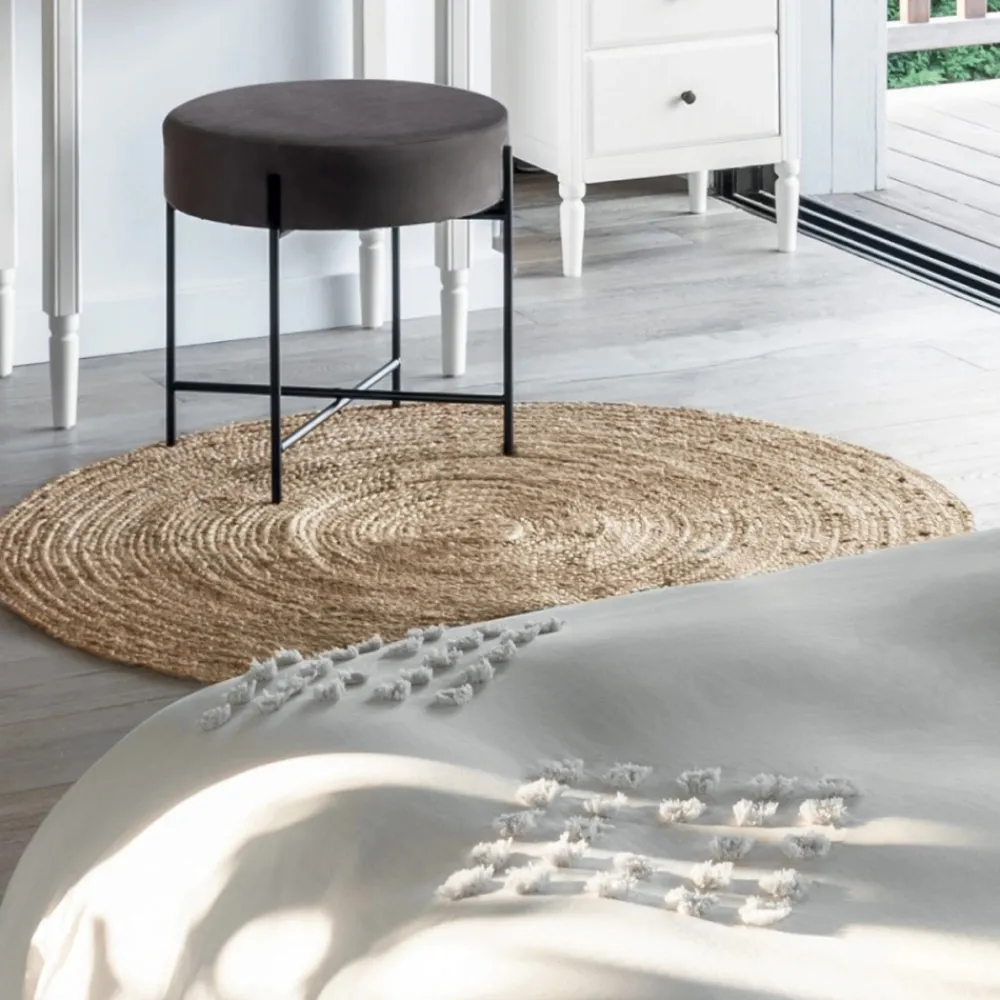 Okrągły dywan jutowy Kenzo 120 cm * Atmosphera Best