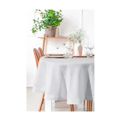 Okrągły Obrus STELLA2 180 cm biały * EUROFIRANY B.B. Choczyńscy Sp.J. Discount