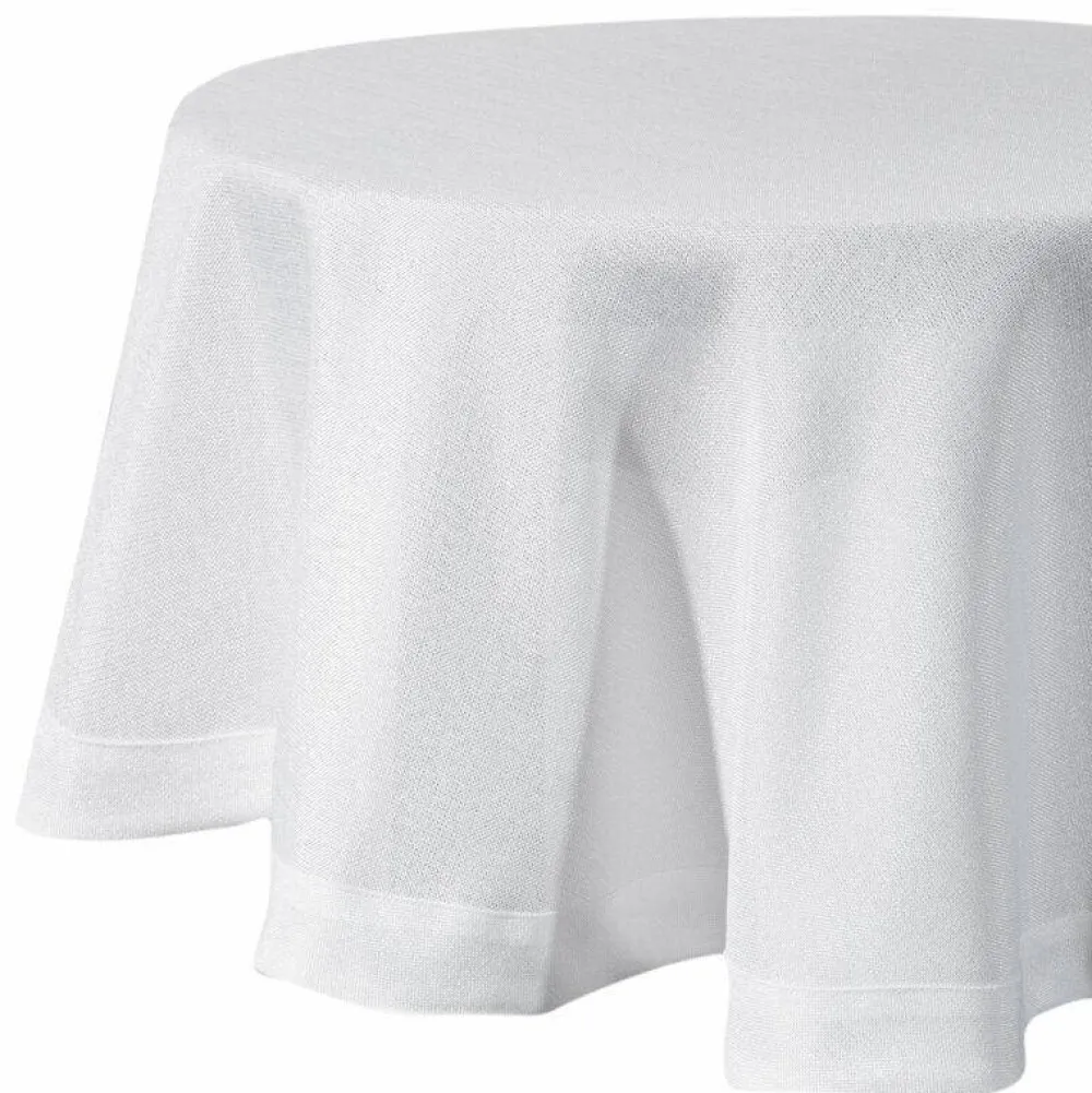 Okrągły Obrus STELLA2 180 cm biały * EUROFIRANY B.B. Choczyńscy Sp.J. Discount