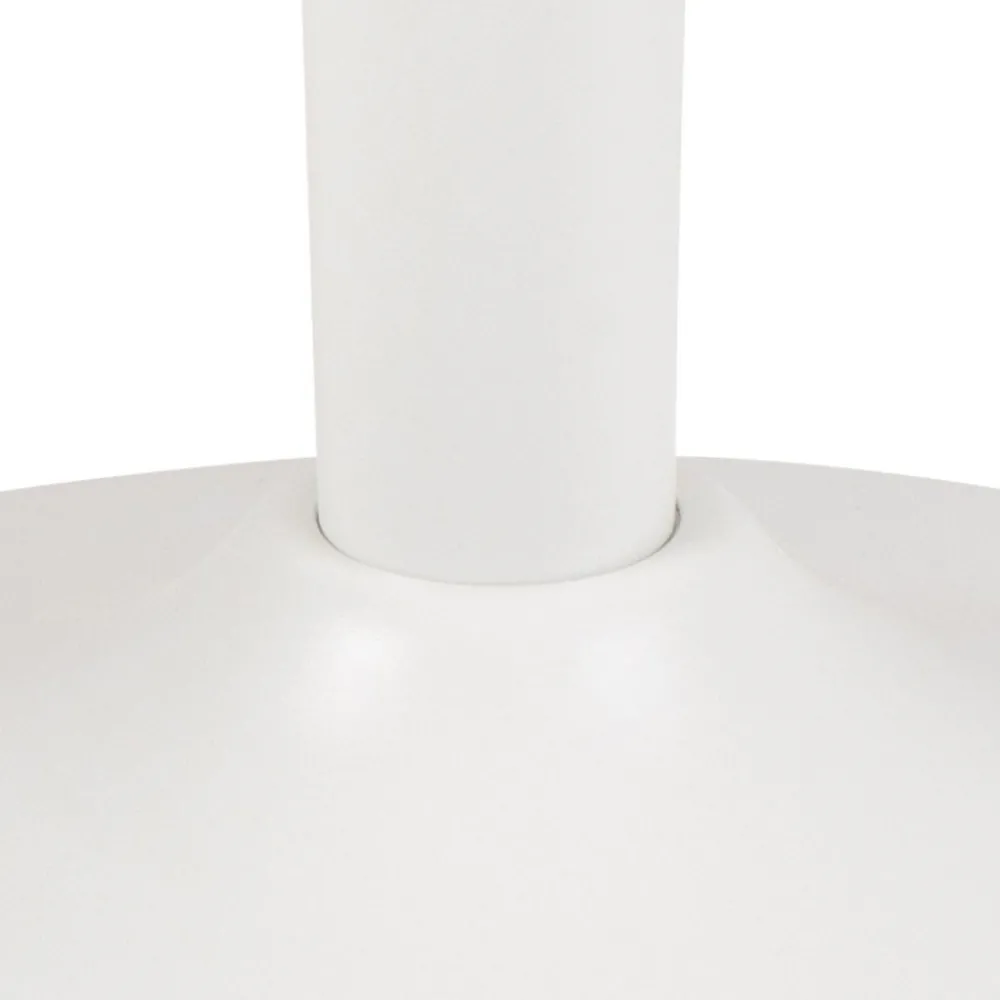 Okrągły stół ceramiczny blat 60 cm Malta biały * Actona Hot