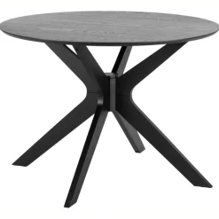 Okrągły stół do jadalni I_Duncan czarny 105 cm * Actona Outlet