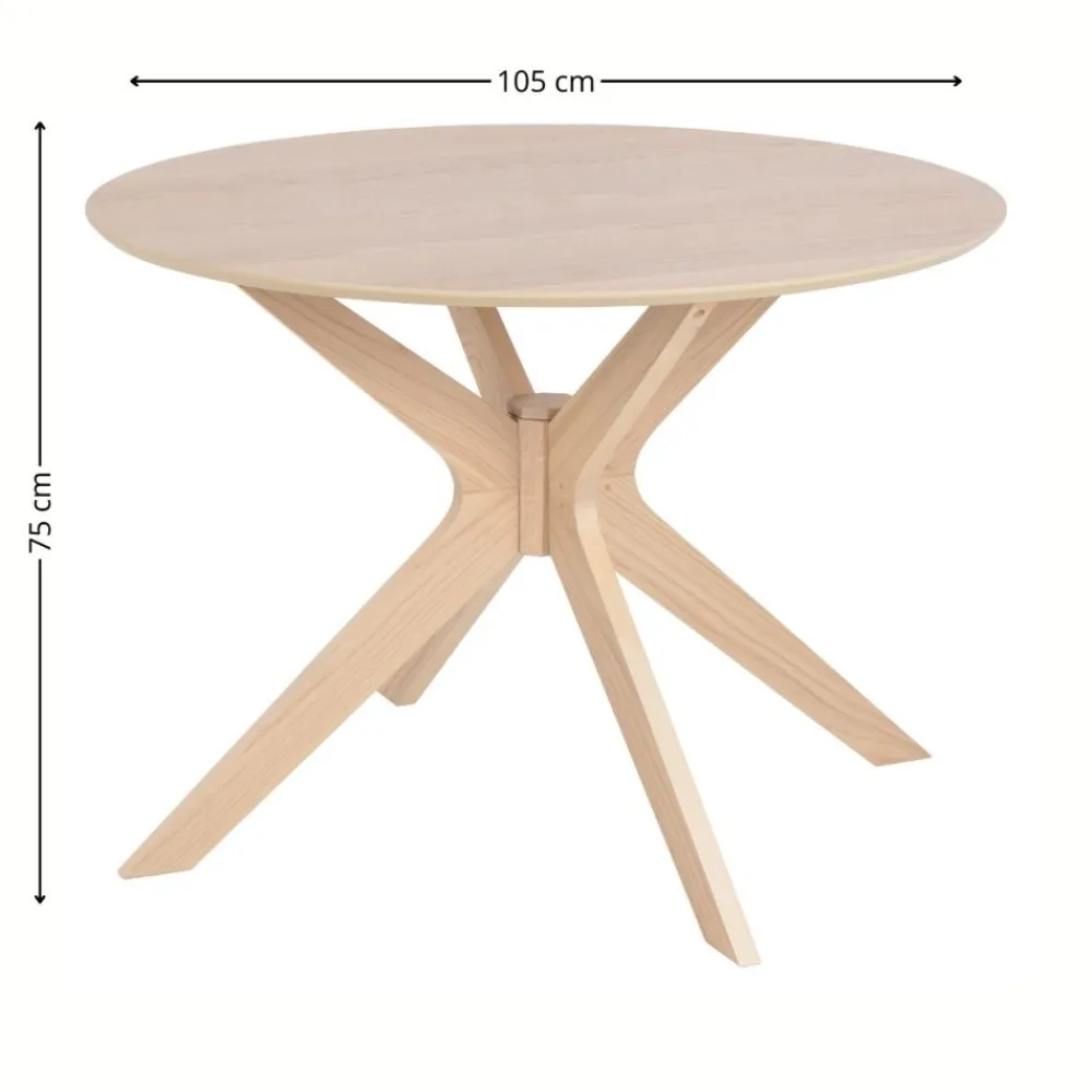 Okrągły stół do jadalni I_Duncan 105 cm * Actona Online