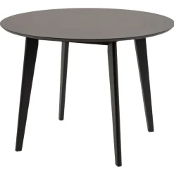 Okrągły stół do jadalni Roxby 105 cm czarny * Actona