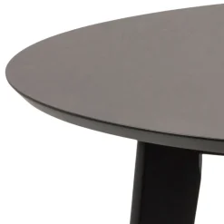 Okrągły stół do jadalni Roxby 105 cm czarny * Actona