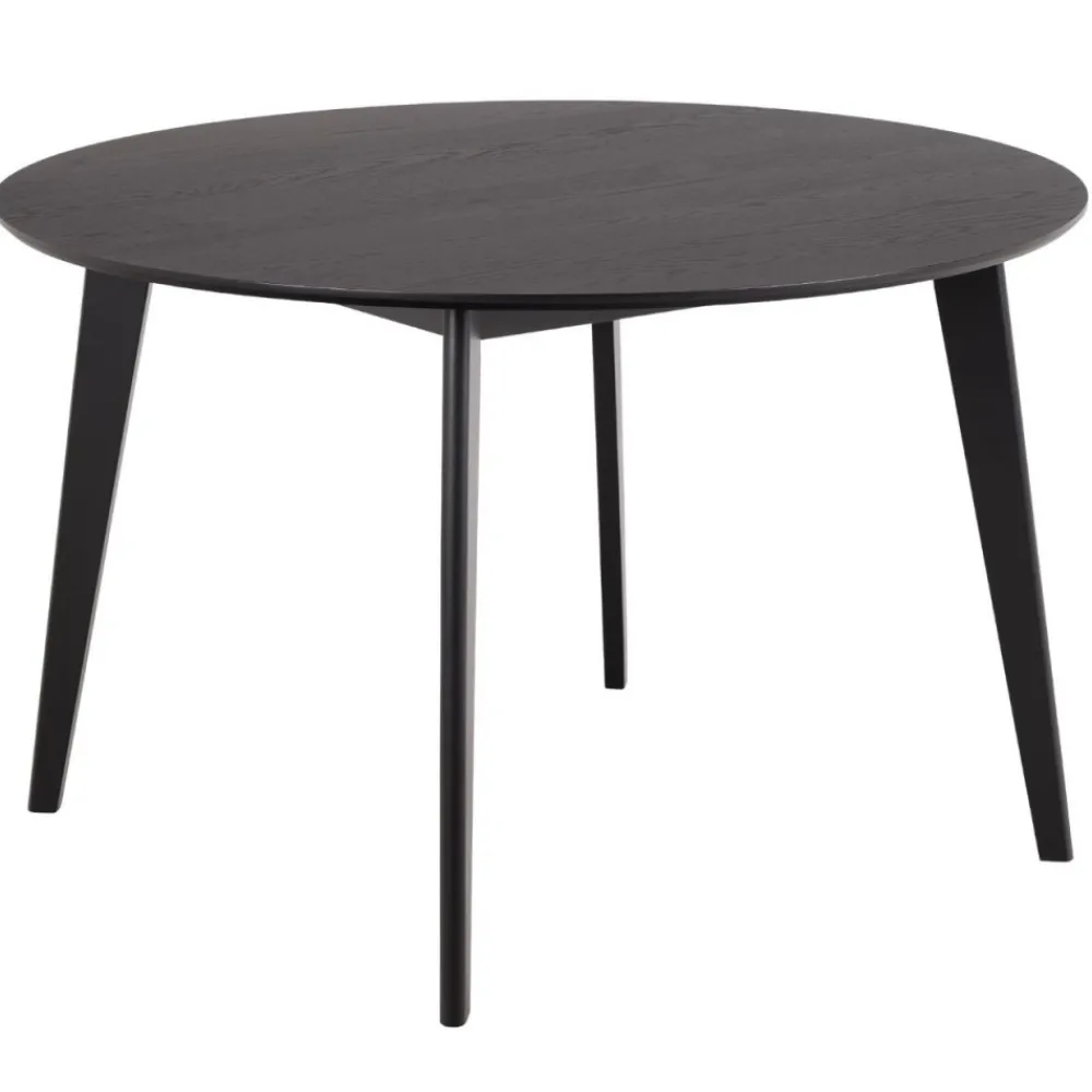 Okrągły stół do jadalni Roxby 120 cm czarny * Actona New