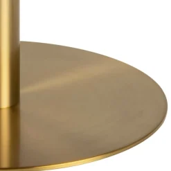 Okrągły stolik kawowy Corby biały marmur 80 cm * Actona Hot